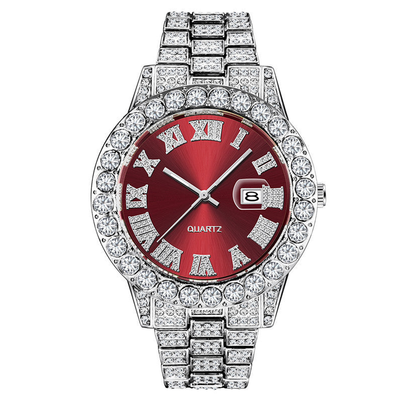 Men's Fashion Personality Affordable Luxury Alloy Watch
