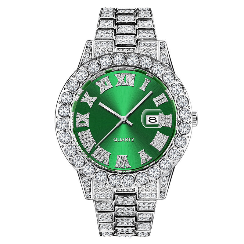 Men's Fashion Personality Affordable Luxury Alloy Watch
