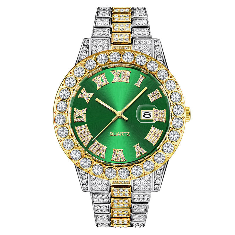 Men's Fashion Personality Affordable Luxury Alloy Watch